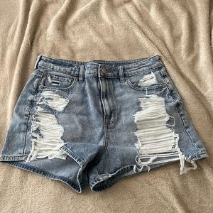 American Eagle mom shorts